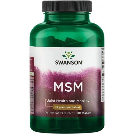 Swanson MSM 1500mg - 120 tablete